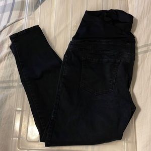 Black maternity jean